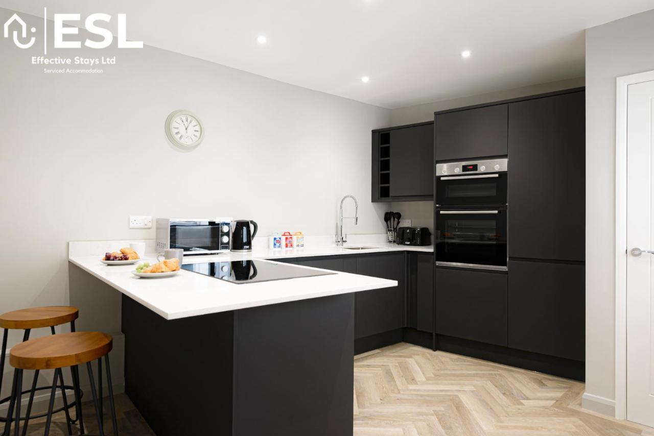 Comfy Modern 2 Bedroom Duplex Apartment With Sun Terrace Shrewsbury Dış mekan fotoğraf