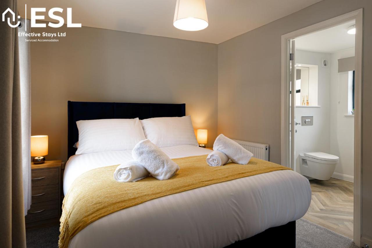 Comfy Modern 2 Bedroom Duplex Apartment With Sun Terrace Shrewsbury Dış mekan fotoğraf
