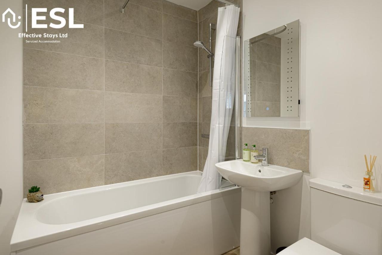Comfy Modern 2 Bedroom Duplex Apartment With Sun Terrace Shrewsbury Dış mekan fotoğraf