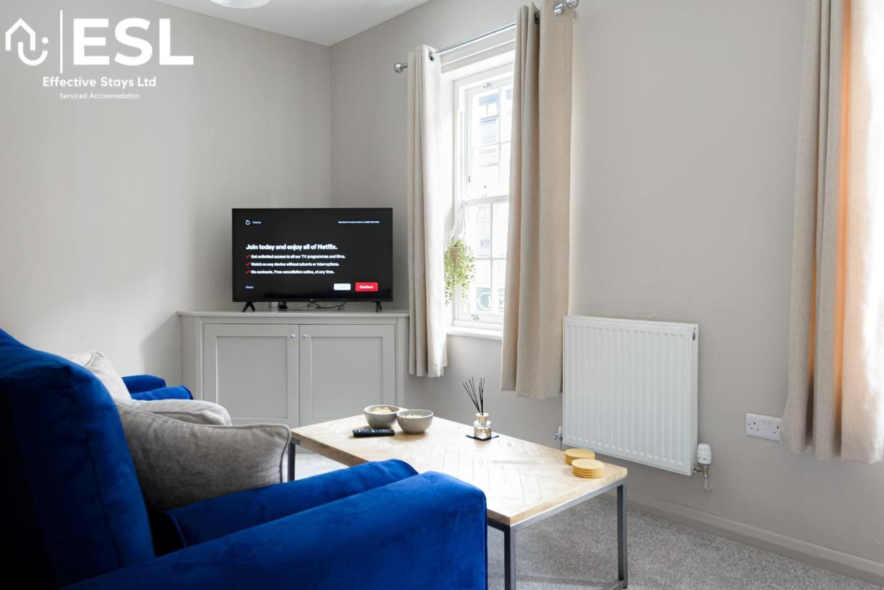 Comfy Modern 2 Bedroom Duplex Apartment With Sun Terrace Shrewsbury Dış mekan fotoğraf