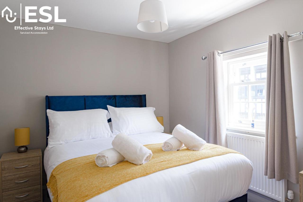 Comfy Modern 2 Bedroom Duplex Apartment With Sun Terrace Shrewsbury Dış mekan fotoğraf