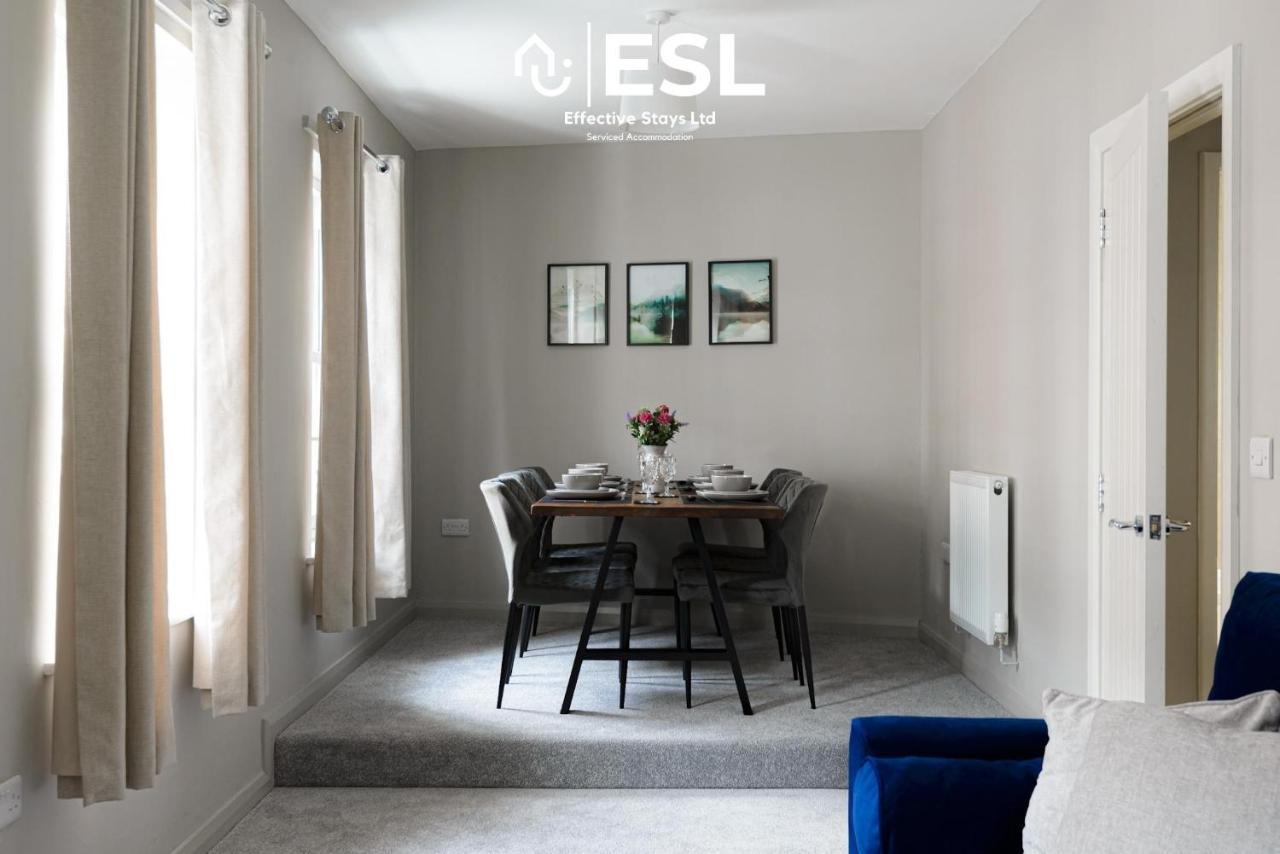 Comfy Modern 2 Bedroom Duplex Apartment With Sun Terrace Shrewsbury Dış mekan fotoğraf