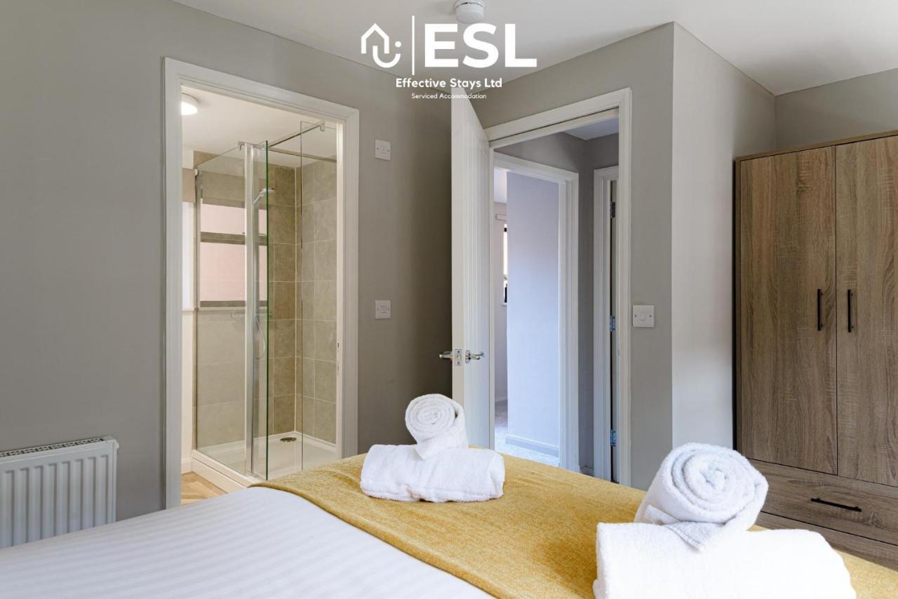 Comfy Modern 2 Bedroom Duplex Apartment With Sun Terrace Shrewsbury Dış mekan fotoğraf