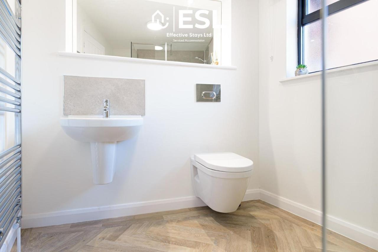 Comfy Modern 2 Bedroom Duplex Apartment With Sun Terrace Shrewsbury Dış mekan fotoğraf