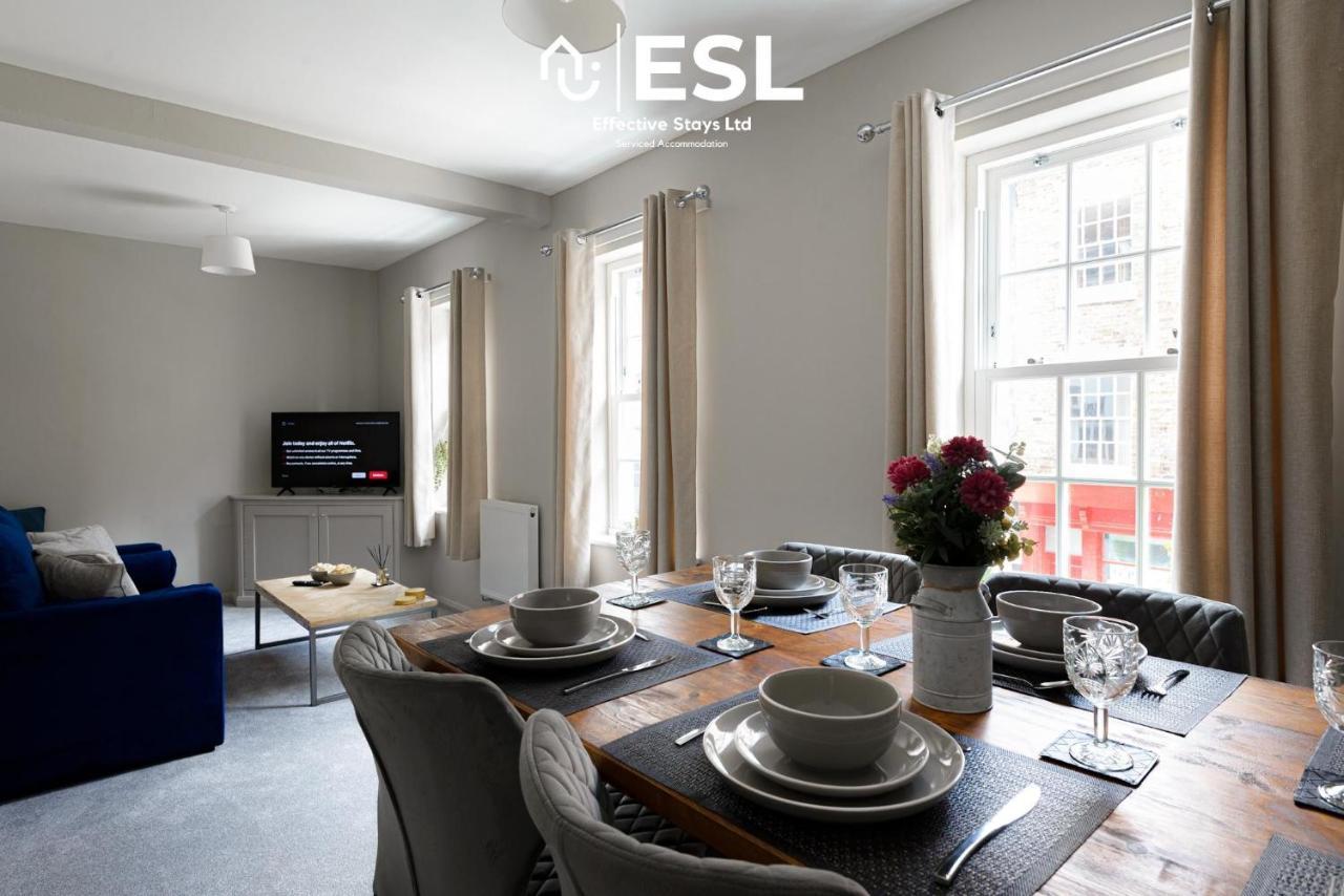 Comfy Modern 2 Bedroom Duplex Apartment With Sun Terrace Shrewsbury Dış mekan fotoğraf